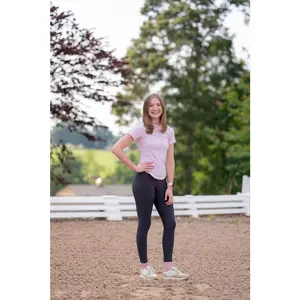 Lux Hybrid Breeches (Pull-On) | Full Seat | Charcoal