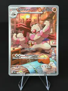 Gurdurr - 126/086 - Illustration Rare - Scarlet & Violet: Black Bolt