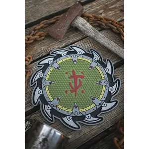 DOOM: The Dark Ages Shield Saw Bar Mat