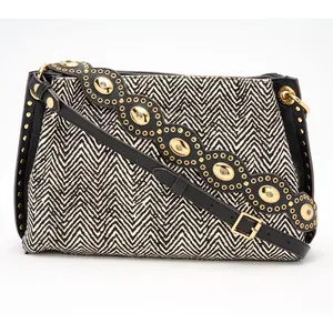 Aimee Kestenberg Roma Leather Double Entry Shoulder Bag