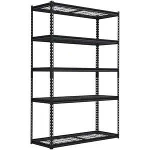 【GARVEE】Heavy Duty Adjustable Storage Shelving Units in Multiple Sizes 48"x18" with 2500lbs Load Capacity, Durable Metal Construction, Perfect for Garage, Kitchen, Pantry, Basement, Bathroom, and Laundry Storage Organiser Racks