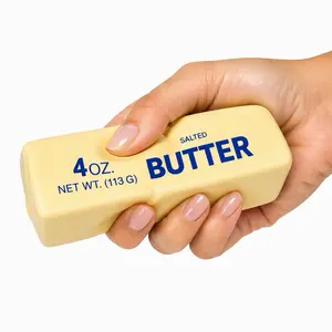 1pc Slow-Rising Butter Squishy Toy, Cream-Scented Stress Relief Fidget Toy
