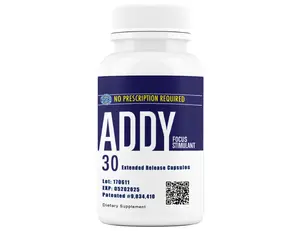 WGCP Addy- Focus & Cognitive Performance - Clinically Tested 30 Extended Release Capsules Dietary Supplement