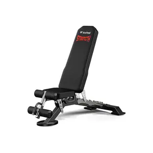 Pooboo 1300LBS Heavy Duty Workout Bench for Home Gym Strength Training, Removable Leg Holder for Flat/Incline/Decline Sit Up & Full Body Workout