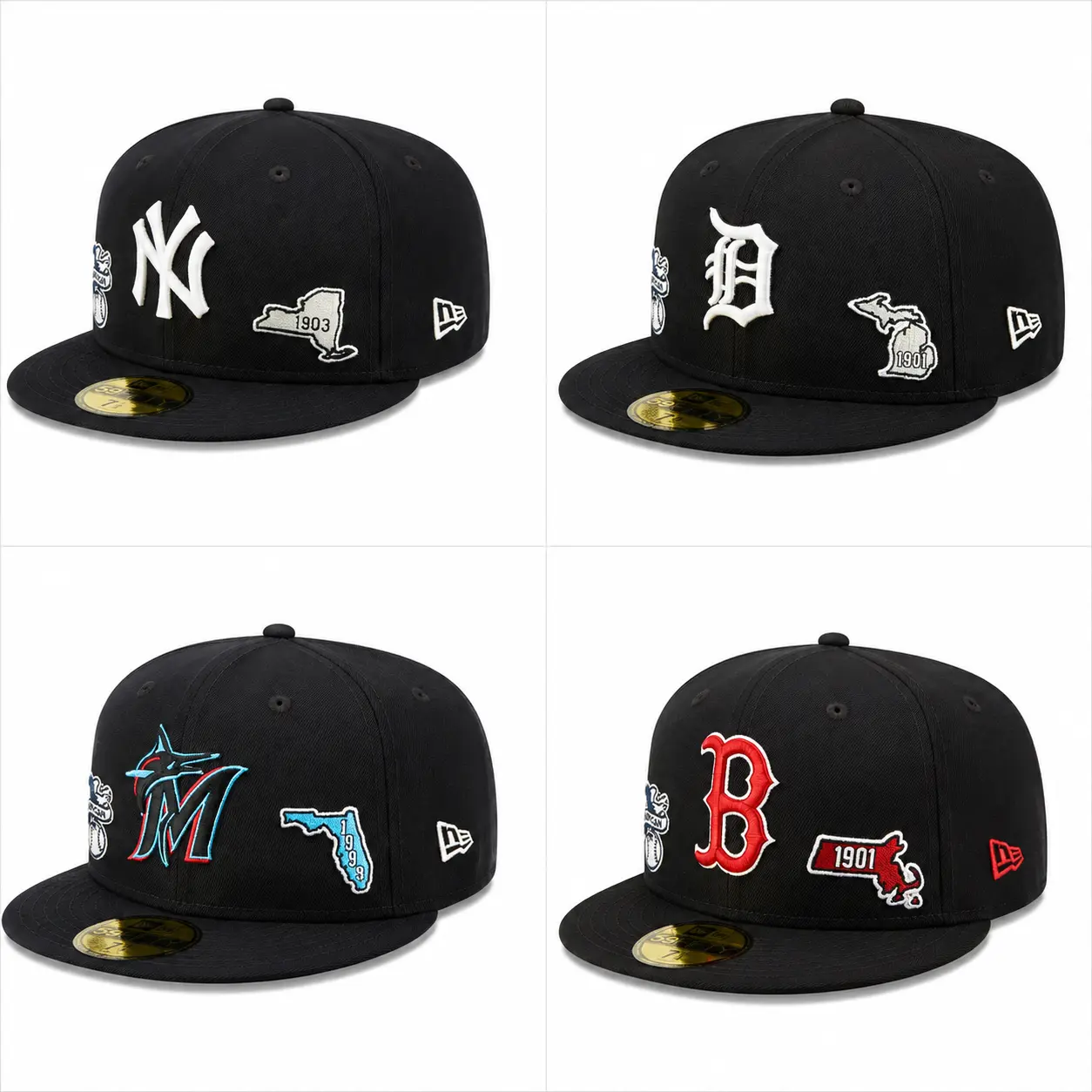 [HOT2026] New Era MLB NY Yankees 59FIFTY Flat Bill Fitted Cap – Iconic Team Logo, Premium Embroidery & World Series Patch, new era unisex streetwear hat, tiktok viral headwear #Streetwear #CapForMen