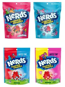 Nerds Gummy Clusters "Must Have" Bundle - Crunchy + Gummy Texture Candy Bundle