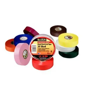 3M  0.5 in. x 20 ft. Scotch Vinyl Color Coding Electrical Tape 35