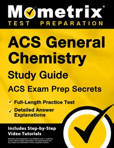 USED Book - Acs General Chemistry Study Guide - Acs Exam Prep Secrets, Full-Length Practice Test, Detailed Answer Explanations: [Includes Step-By-Step Video Tutor by Matthew Bowling (Paperback) - english