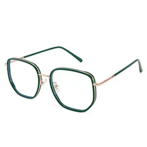 Unisex Fit Minimalist Blue Light Blocking Glasses Anti-Eye Strain Computer Glasses with Featherlight Frame & Clear Lenses for All-Day Comfort