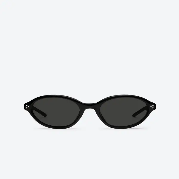 GENTLE MONSTER La Cha 01 Black Frame Black Lenses Round Shape