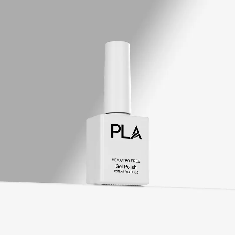 PLA French White Gel Nail Polish | HEMA-Free | TPO-Free | UV Gel | Quick Dry | 12mL