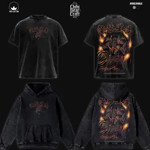 Monster Hunter Valstrax Shirt Sky Comet Dragon Vintage Washed Oversized Hoodie Retro Gaming Japanese Graphic Tee Faded Streetwear Y2K Merch Gift For Game Fan