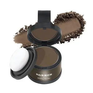 Maycheer Hairline Shadow Powder - Haircare Root Cover Up, Unisex Hair Line Concealer, Touch Up Powder (Dark Brown, 01)