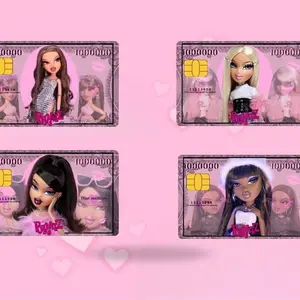 Doll Credit Card Stickers