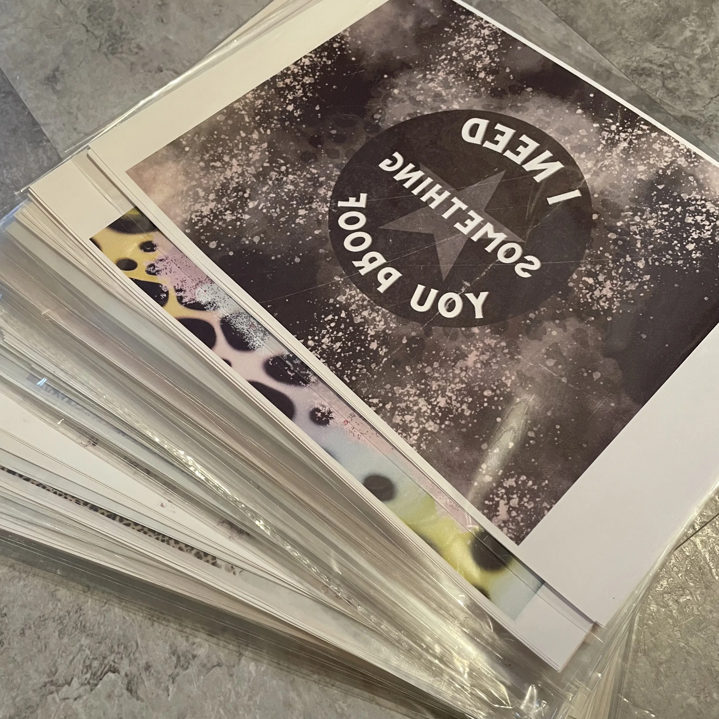 Sublimation Transfer Sheets Ready To Press Packet (10 Sheets per packet)