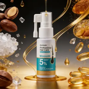 5% Minoxidil Hair Care Oil Scalp Stimulator (Hair Growth Serum/Conditioner, Hair Regrowth Aid) Activate Follicles Prevent Hair Loss Repair Damaged Hair Improve Receding Hairline Professional Hair Care Kit