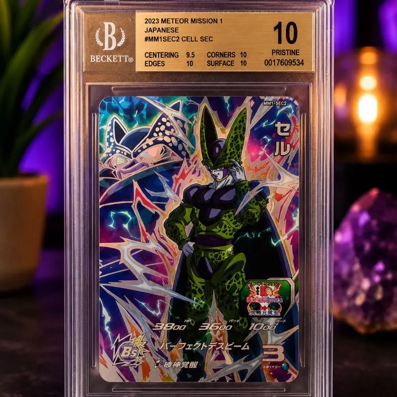 2023 Meteor Mission 1 Cell Secret Rare SEC MM1-SEC2 BGS 10 Holo JP