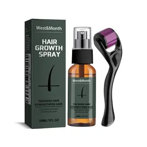 West & Month Beard Spray Suit Moisturizing Spray Beard Care Promoting Hu Long Thick Liquid