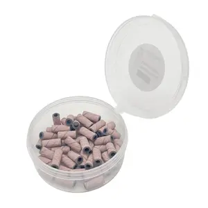 Sanding Cap Bands for Manicure Machine Nail Drill Grinding Files Pedicure Tool