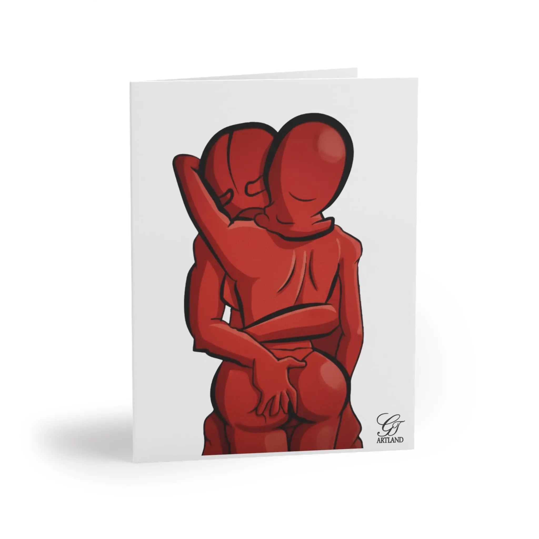 Goon Love Couple Red Edition Valentines Day Card (8, 16, and 24 pcs) by GT Artland