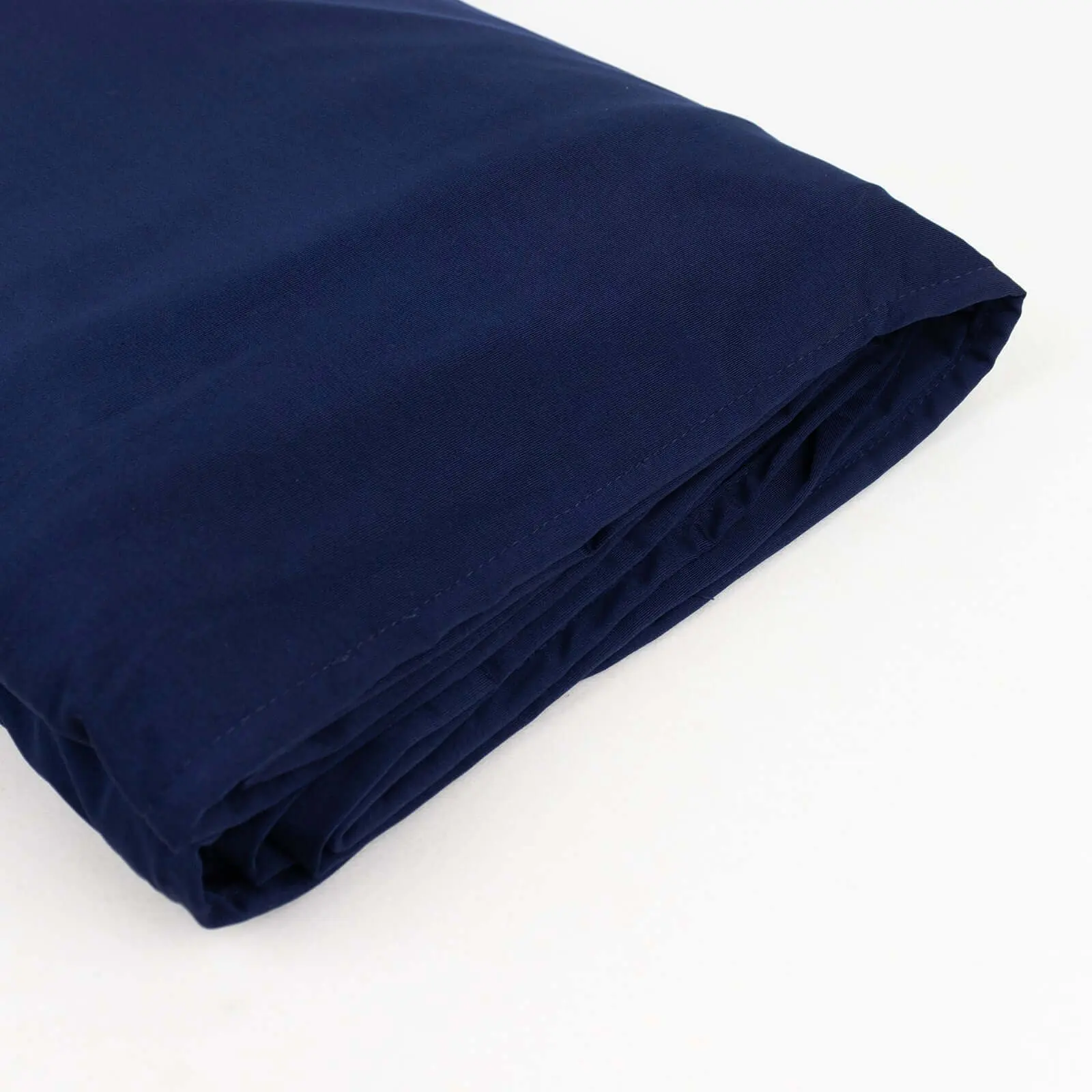 Machine Washable 4-Way Stretch Spandex Bolt of Fabric - Navy Blue, 60"x10 Yards, for Sewing DIY Crafts, Dance Outfits, Clothing Accessories, Curtains, Tablecloths