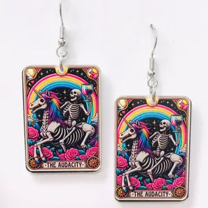 The audacity earrings acrylic