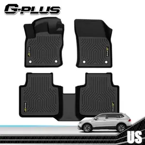 3D Floor Mats Fits 2018-2023 Volkswagen Tiguan All Weather TPE Rubber Car Liners