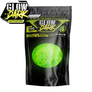 Glowball™ Glow-In-The-Dark Paintballs - 200 Rounds