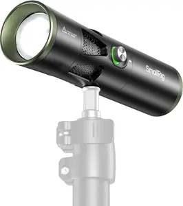 SmallRig RF 20C 20W LED Photography Flashlight, 5 Colors CRI 97 TLCI 99, 10000mAh Portable Zoomable Spotlight with 20 Pattern Gobos, Silicone GOBO Holder for Portrait, Video, Content Creators - 5335