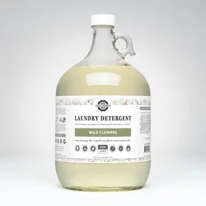 Laundry Detergent | Wild Flowers, Gallon Glass