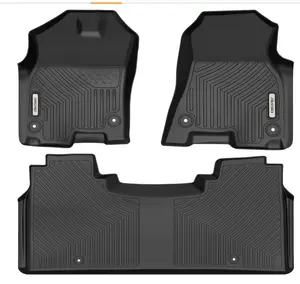YITAMOTOR Floor Mats for 2019-2024 Dodge Ram 1500 Crew Cab New Body (NOT for Classic Models) with Original Storage