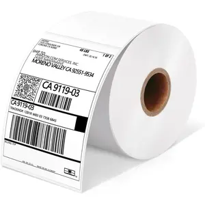 Thermal Shipping Labels - 350 Sheets per Roll, 4x6 Inch, Compatible with Zebra, Brother, Rollo, JADENS, Nelko, Phemome, Polono Printers, Self-Adhesive,  for Shipping & Packaging