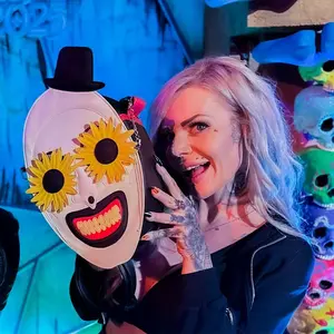 Terrifier 2 – Flower Glasses Art the Clown Bag | Official Vegan Leather Horror Purse