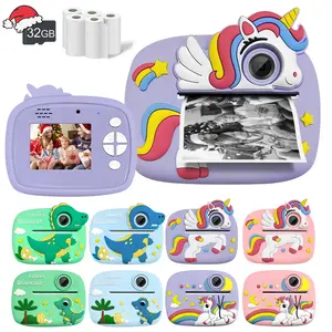 Kids Camera Instant Print,Children Camera Instant Print,Camera set,Selfie Digital Camera With 1080P Videos Toddler Portable Travel Camera Toy For 3-9 Year Old Boys Girls,Christmas Gifts Birthday and New Year Gifts,kids camera toy