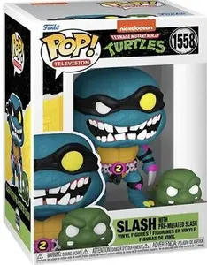 Funko Pop Vinyl Figure Teenage Mutant Ninja Turtles Slash With Pre-Mutated Slash