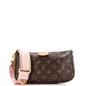 Pre-owned Louis Vuitton material Messenger Bags Multi Pochette Accessoires Monogram Canvas by Rebag