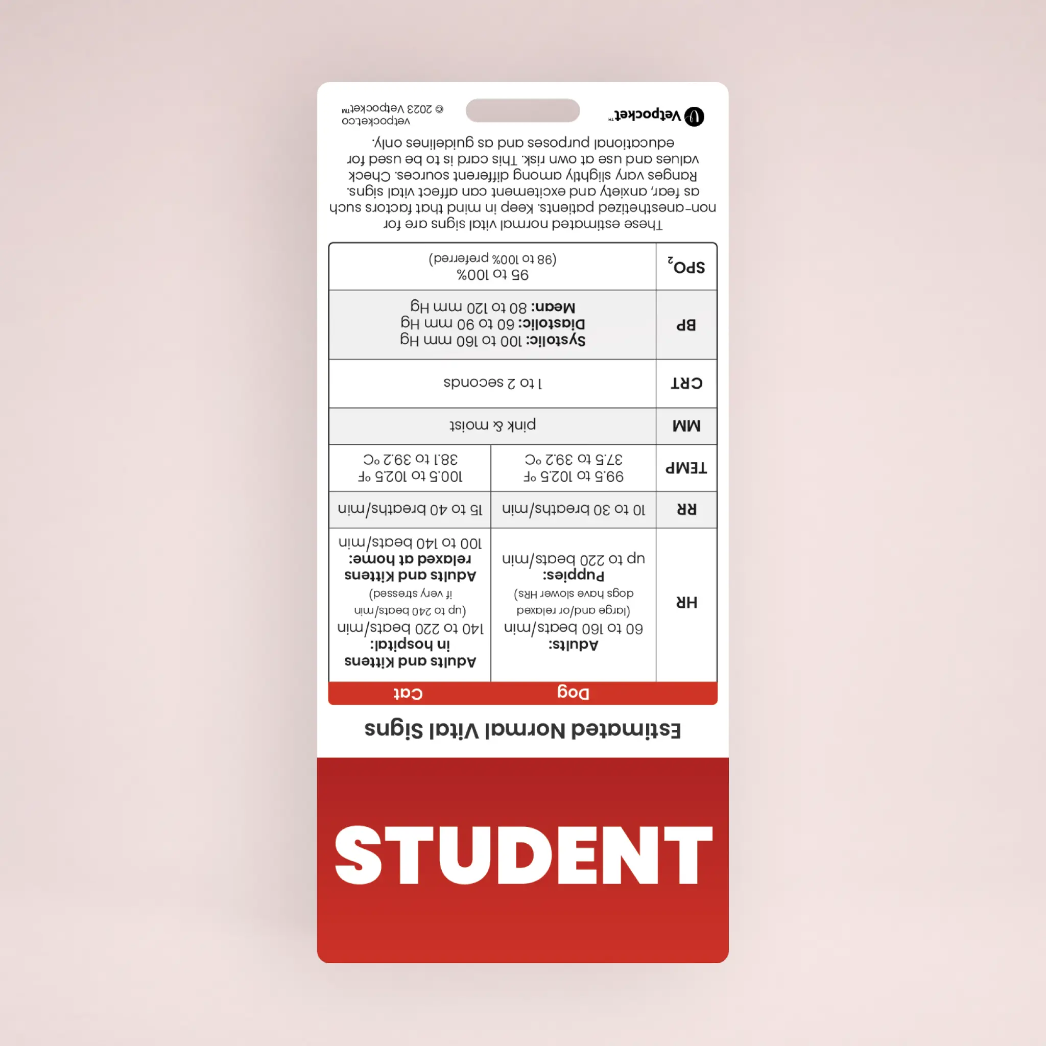 STUDENT Designation Badge