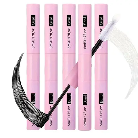 5 lashes bonding and sealing waterproof 10ml eyelash bonding and sealing black eyelash adhesive suitable for eyelash groups 72 hours black eyelash adhesive and bonding super strong eyelash extension bonding and sealing Eyelash Extension Glue