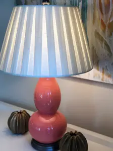 Pembroke Traditional Pleated Shade Accent Lamp Shade