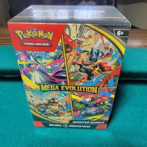 Pokémon TCG: Mega Evolution Booster Bundle - 6 Booster Packs for Strongest Pokémon Battles featuring Mega Lucario ex & Mega Gardevoir ex