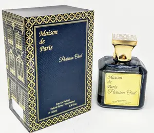 META-BOSEM Maison de Paris Parisian Oud Eau De Parfum 100ml - Floral & Musky Woody Scent, Long Lasting Luxury Perfume for Women, 3.4 Fluid Ounce