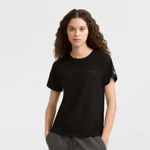 CHAMPION Women's Classic T-Shirt - Tonal Left Chest Script