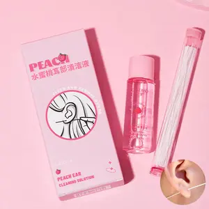 Disposable Ear Cleaning Line, 1 Set Ear Cleaning Solution, Portable Earwax Cleaning Supplies, Earwax Removal Tool, Earwax Cleaning Kit