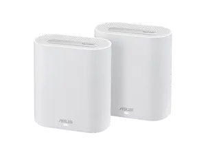ASUS ExpertWiFi EBM68 AX7800 Tri-band Business Mesh WiFi 6 System (2 Pack) - Custom Guest Portal & SDN, Easy Setup and Remote Management, Scalable with ExpertWiFi, AIMesh, Free Commercial-grade Network Security & VPN, VLAN, Dual and backup