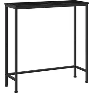 Narrow Console Table Small Entryway Table Thin Table Sofa Side Table Hallway Table for Living Room Foyer Bedroom Corridor Office Black