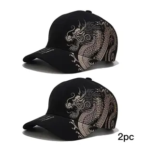 2026 Chinese Style Dragon Pattern Baseball Hat For Men And Women, Versatile National Tide Cap, Hip Hop Hip Hop Skateboarding, Cool
