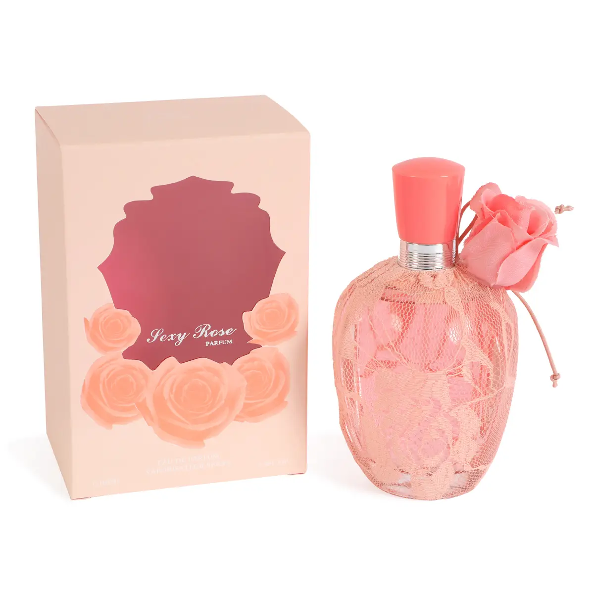 Sexy Rose Pink Eau De Parfum Spray Perfume for Women 100ml/3.4fl.oz. - Fragrance for Women