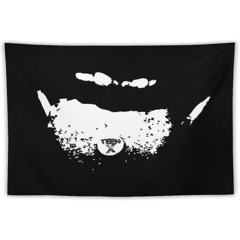 Ken Carson Merch Teen X Print Tapestry, Art Poster Background Wall Hanging, Home Decor for Living Room & Bedroom