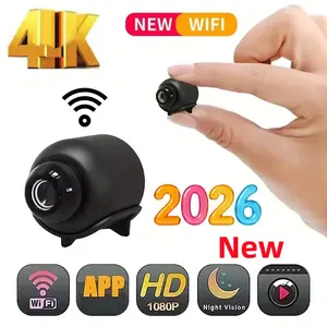 2026 New Mini Camera 1080P Clear Night Vision Lightweight Portable Premium Cams Motion Detection Wireless Surveillance Camera