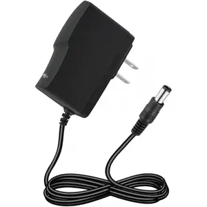 12V 1A Power Supply Adapter 100-240V 50-60Hz AC to DC Converter 12 Volts 1 Amp 0.5A Switching Power Supply Adapter with 5.5x2.5mm Plug DC 12V Power Cord
